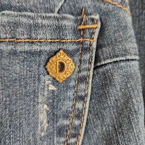 Democracy Women's Skinny Jeans - Blue Denim - Picture 7 of 8